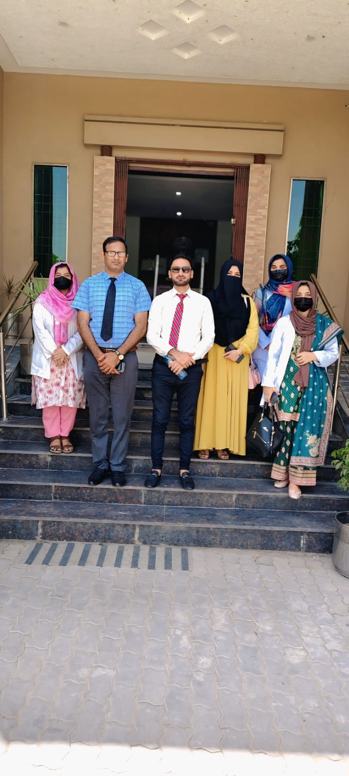Al-Nisa representative with probation officers